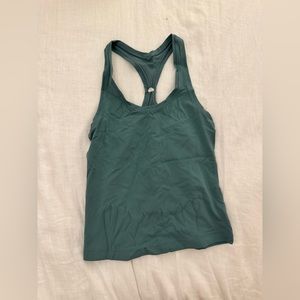 lululemon cool racer back short tank top